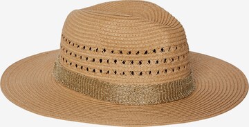 Chapeaux 'ALNA' PIECES en beige : devant