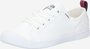 Sneaker low 'Easy Lace' de la Palladium pe alb: față