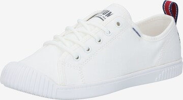 Palladium Sneakers in White: front