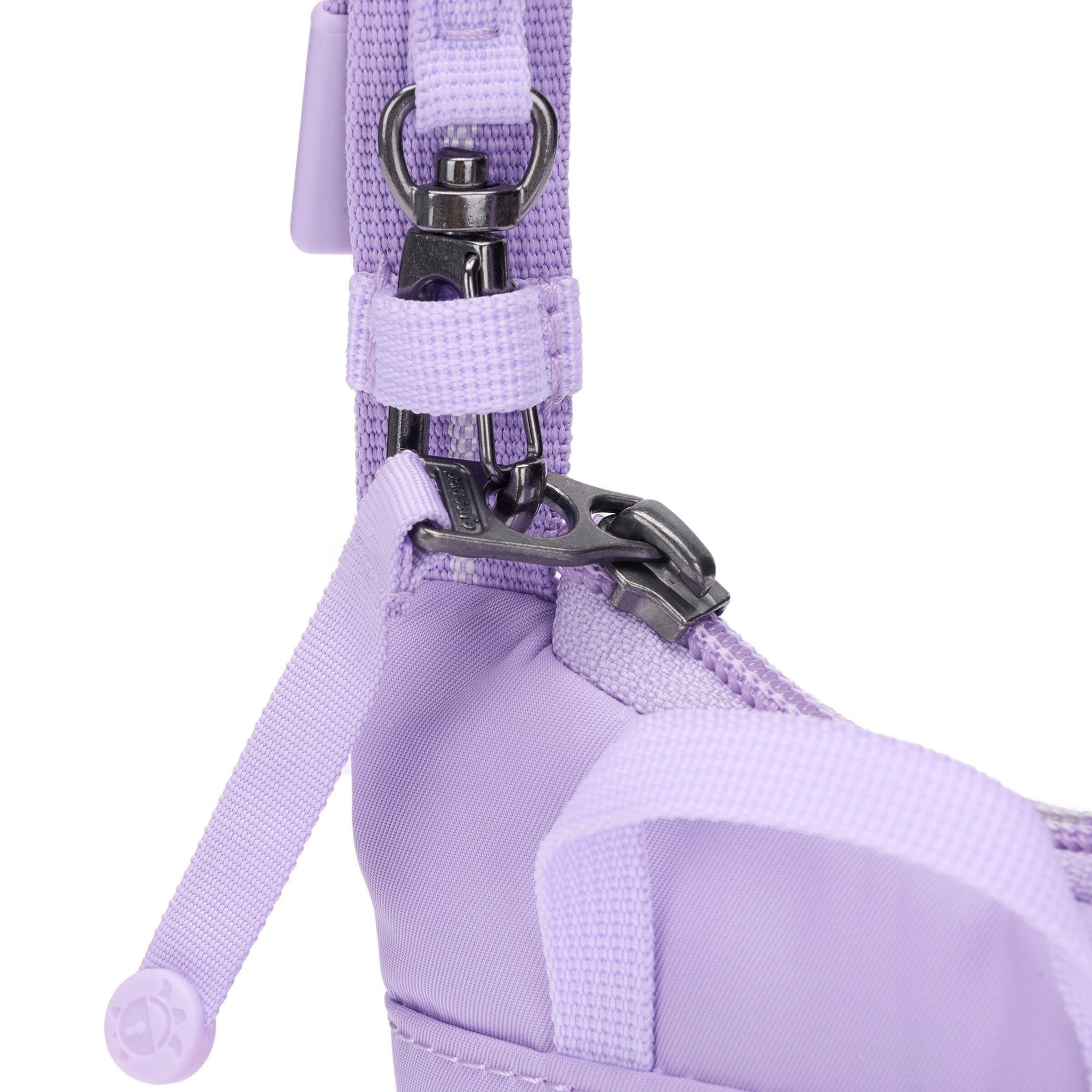 Borsa a tracolla di Pacsafe in lilla