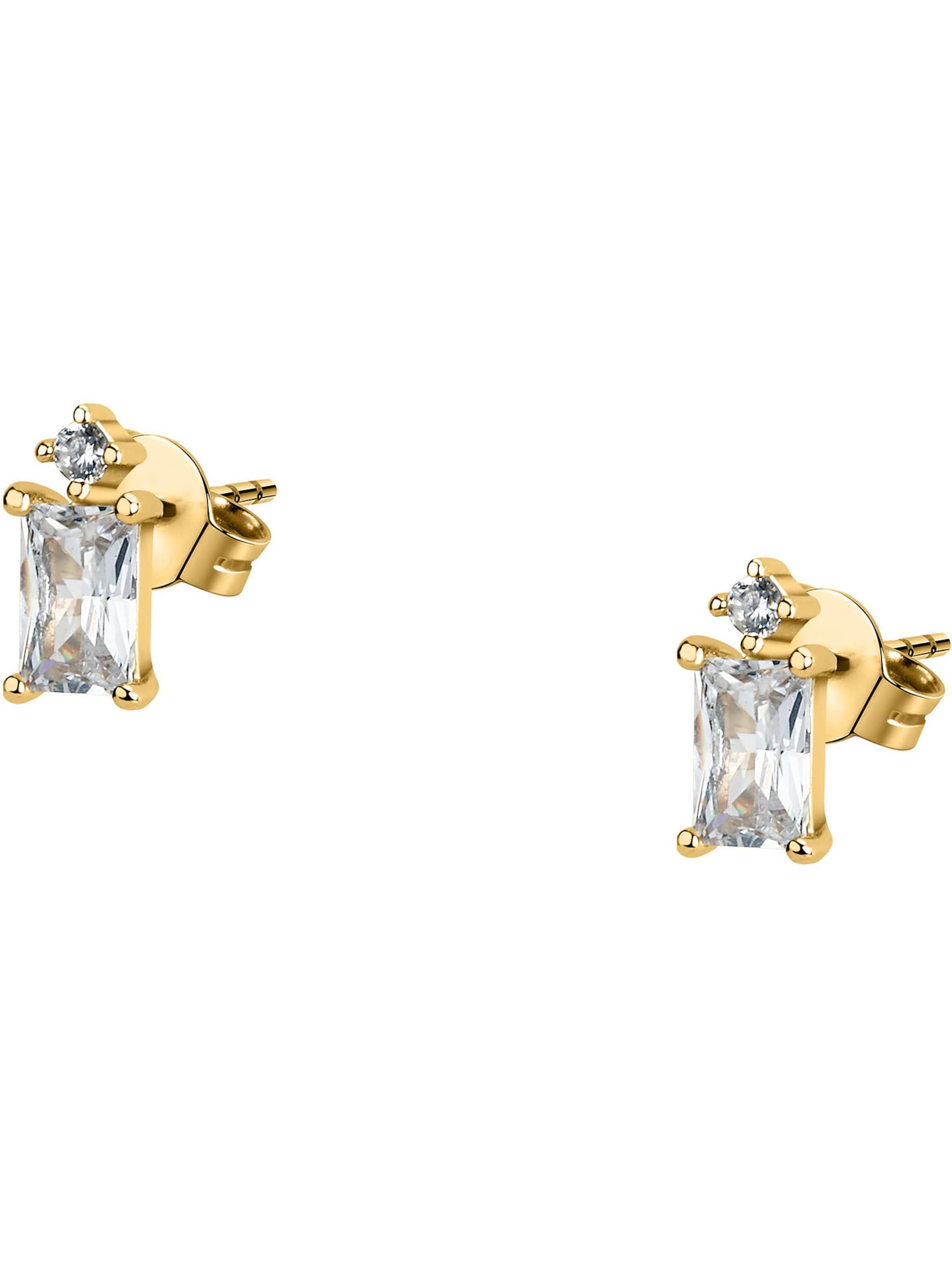 CHRIST Ohrringe in Gold: Vorderseite