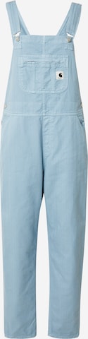 Carhartt WIP Voľný strih Nohavice na traky 'Norris Bib' - Modrá: predná strana