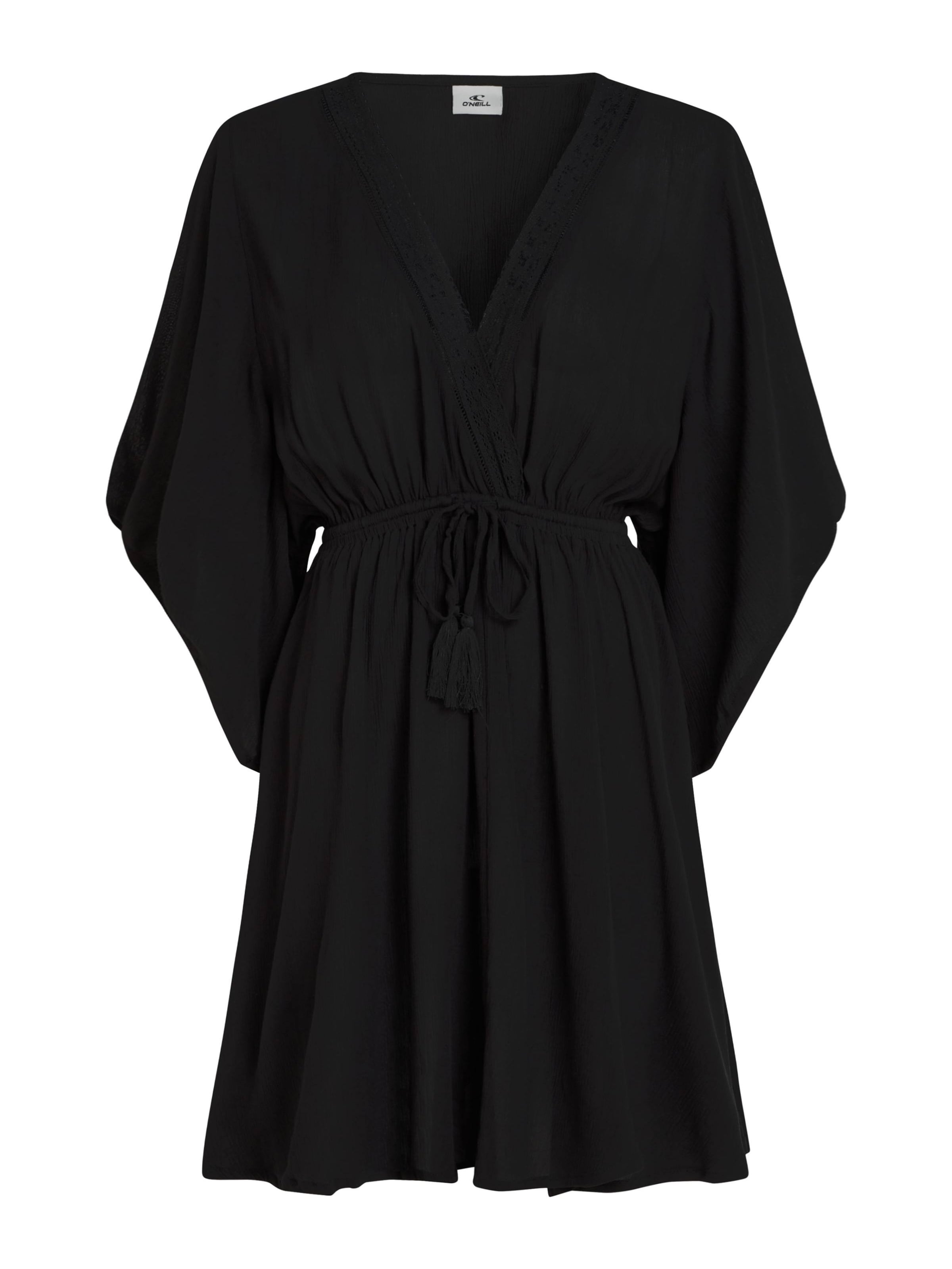O'NEILL Beach dress 'Essentials Tokeena' in Black: front