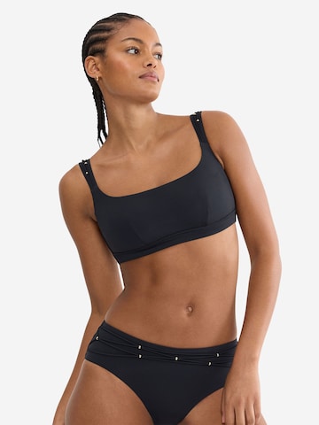 TRIUMPH Bustier Bustier-Bikini-Top ' Red Label Palina Love by the Sea ' in Schwarz: Vorderseite