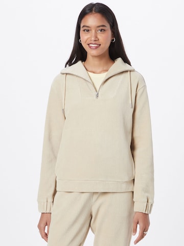 Esmé Studios Sweatshirt 'Mara' in Beige: predná strana