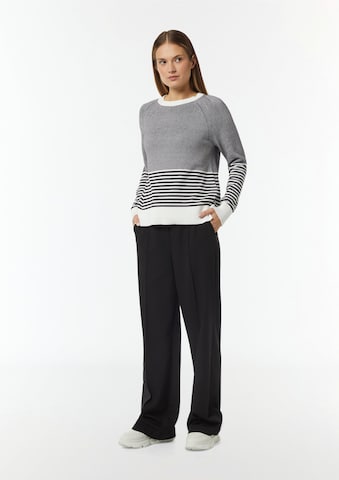 Pull-over comma casual identity en noir