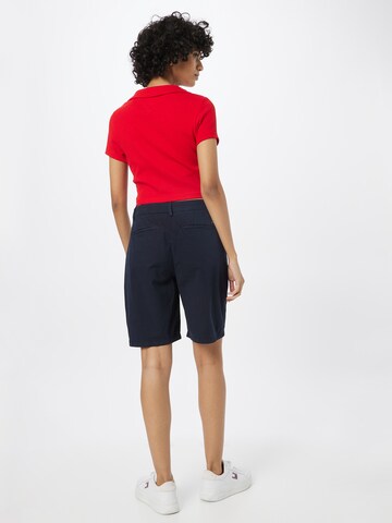 TOMMY HILFIGER Normální Chino kalhoty – modrá