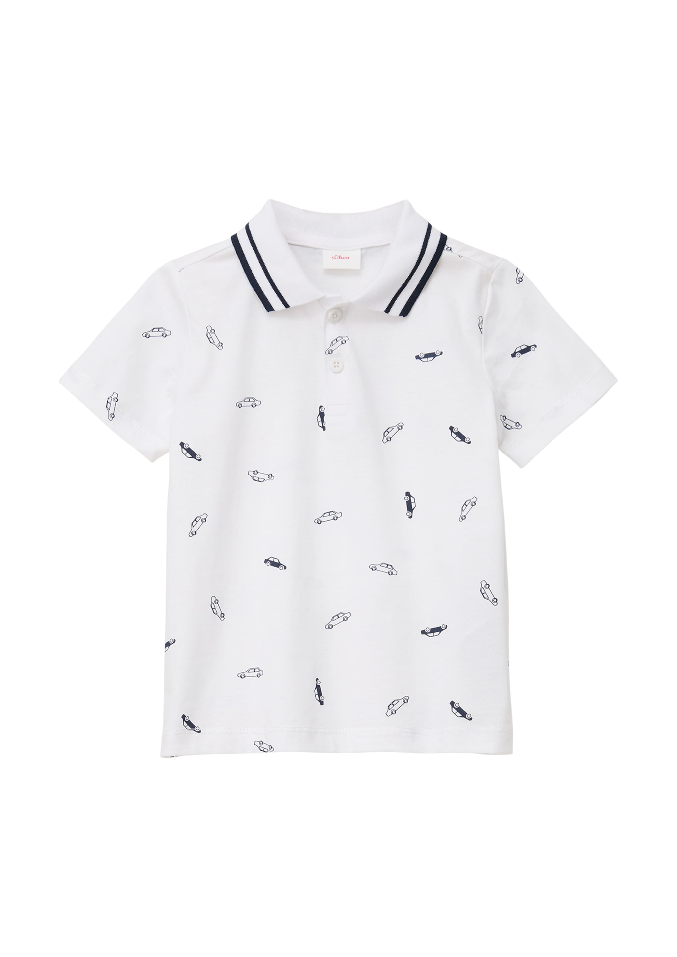 s.Oliver Shirt in Wit: voorkant