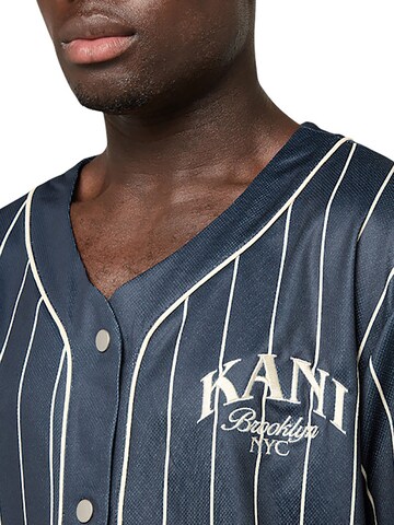 Karl Kani Trikot 'Pinstripe' in Blau