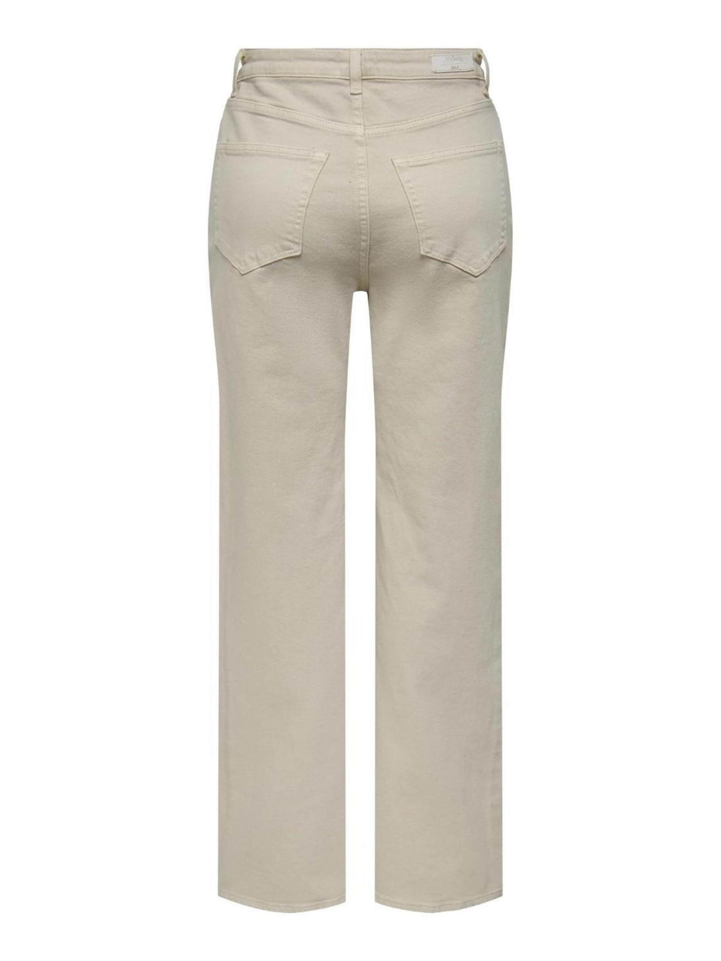 Wide leg Jeans 'ONLJUICY HW WIDE LEG DNM REA NOOS 15288219' di ONLY in beige