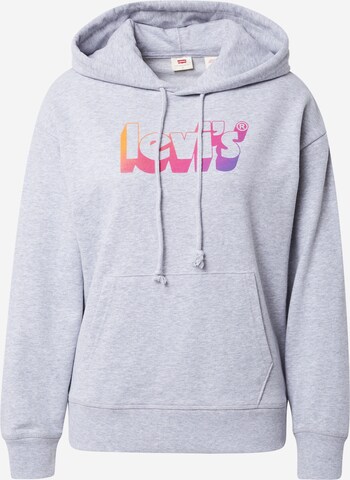 LEVI'S ® Majica 'Graphic Standard Hoodie' | siva barva: sprednja stran