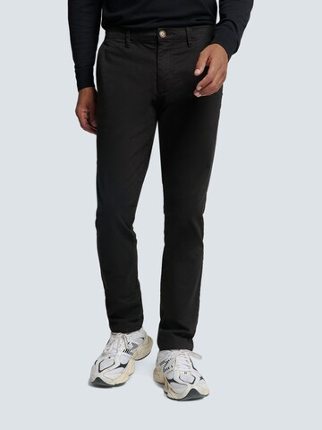No Excess Regular Broek in Zwart: voorkant