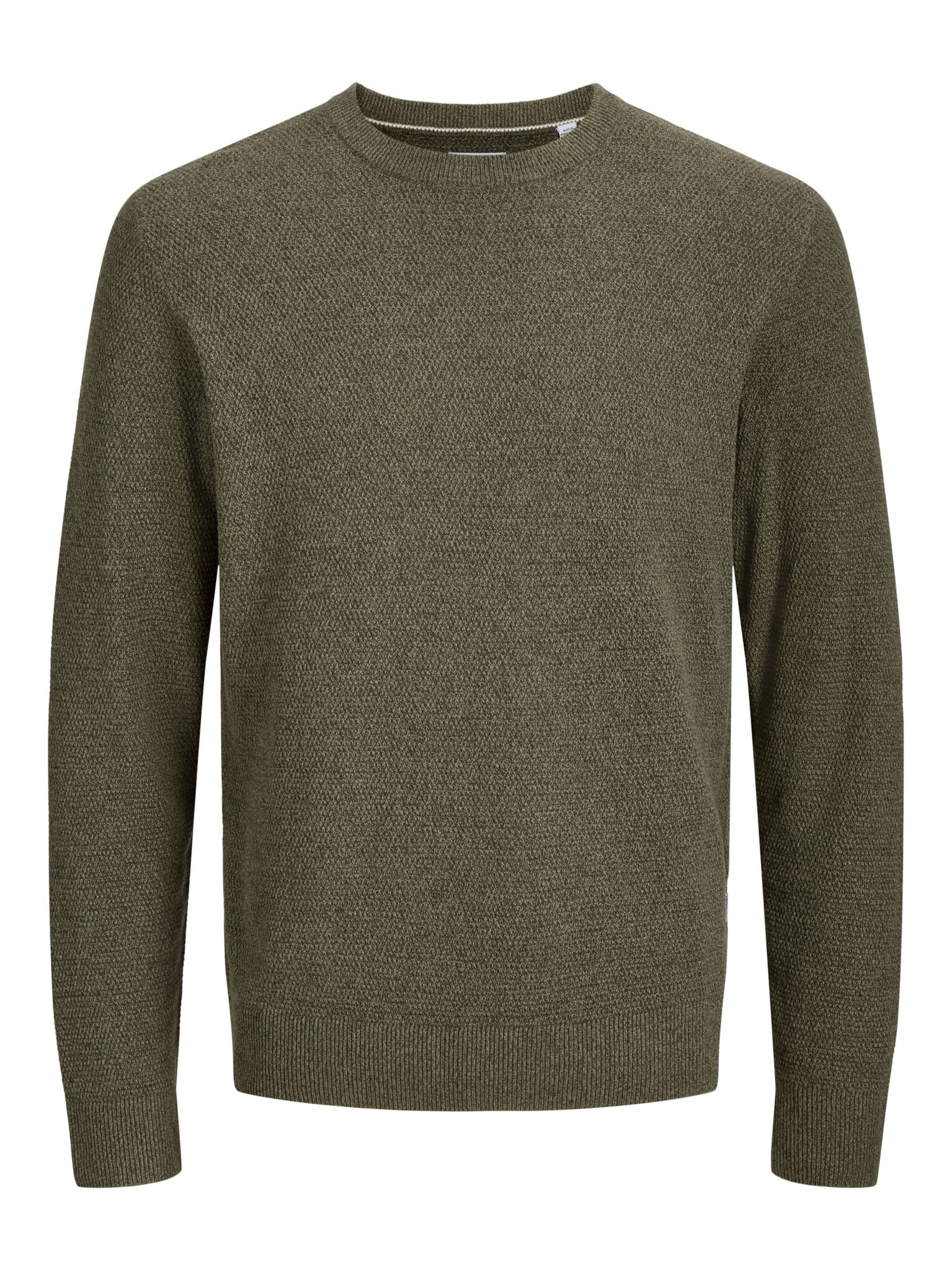 Pullover 'JJERYDER' in L JACK & JONES di colore cachi, Visualizzazione prodotti
