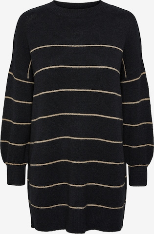 PIECES Sweater 'BEVERLY' in Black: front