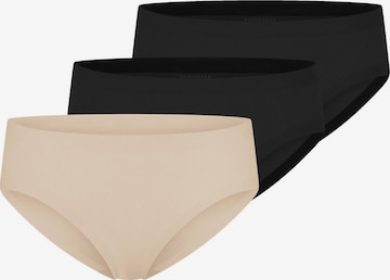SCHIESSER Panty 'Invisible Cotton' in Black: front