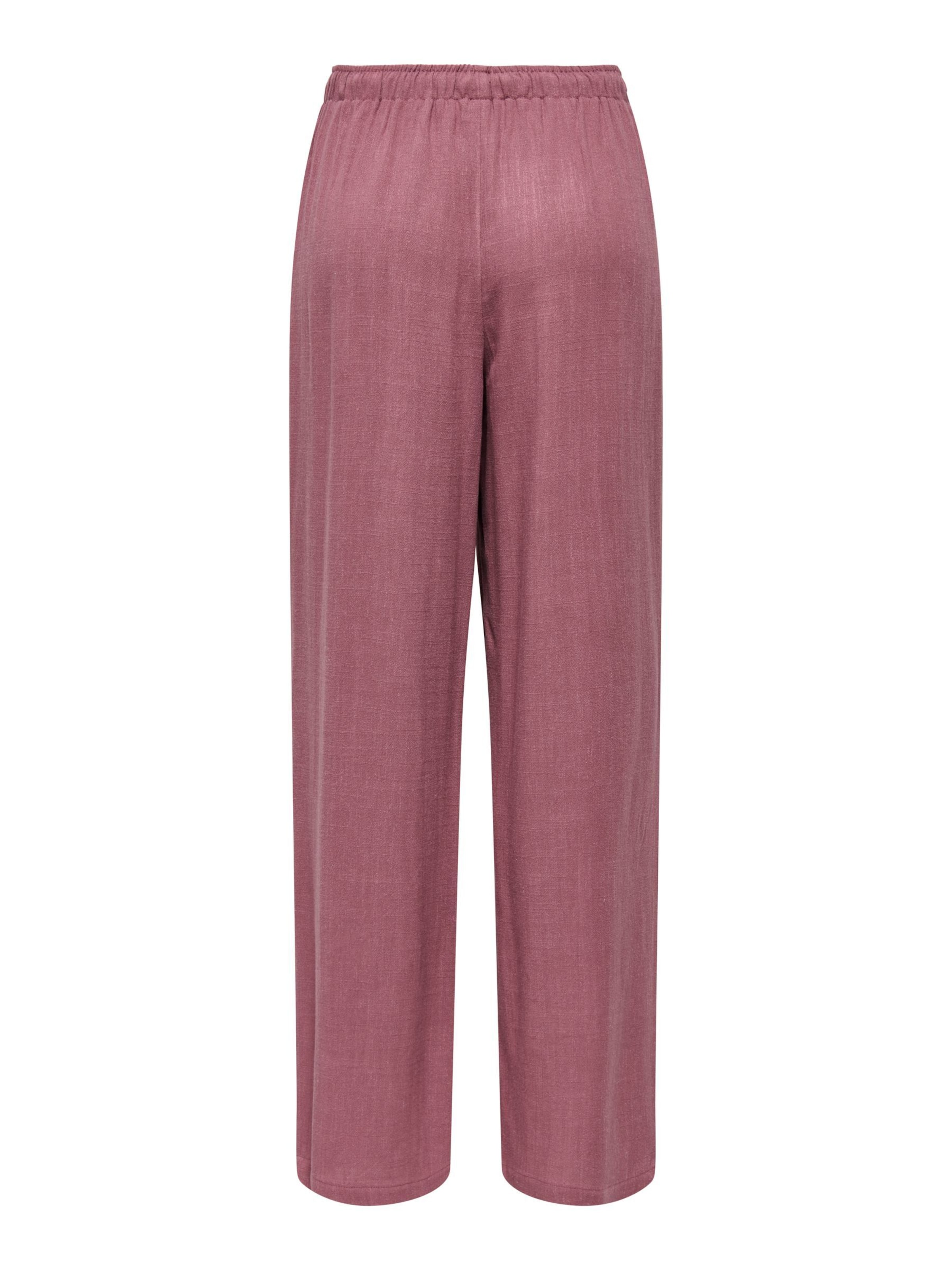 ONLY Regular Trousers 'ONLSiesta' in Brown