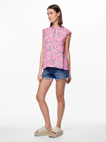 PIECES Bluse 'PCARINE' in Pink