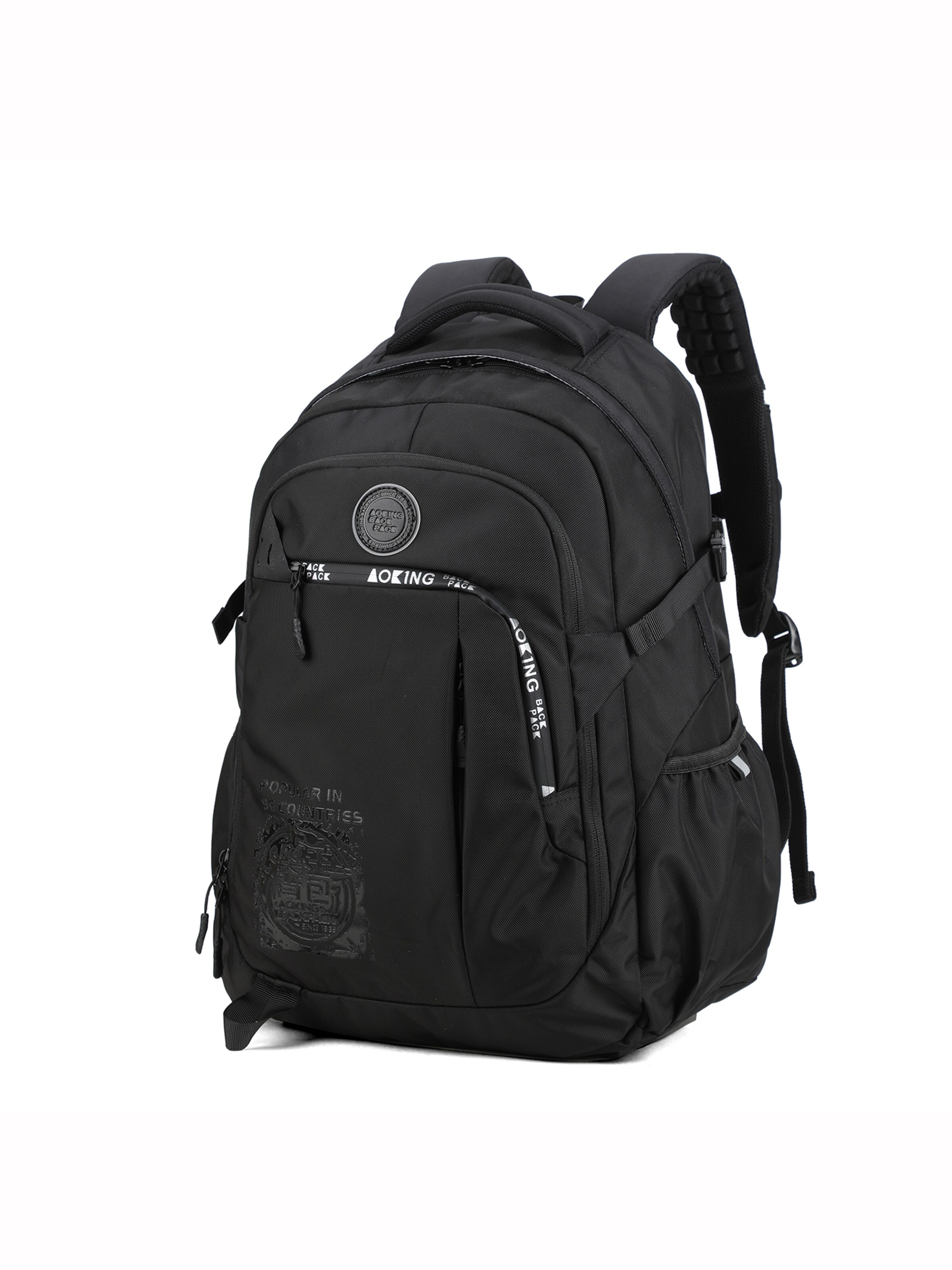 Aoking Backpack in Black: front