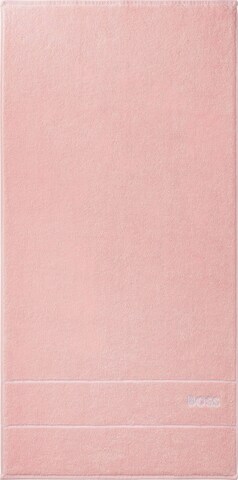 BOSS Handdoek in Roze: voorkant