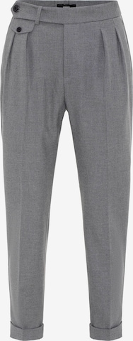 Pantalon à pince Antioch en gris : devant