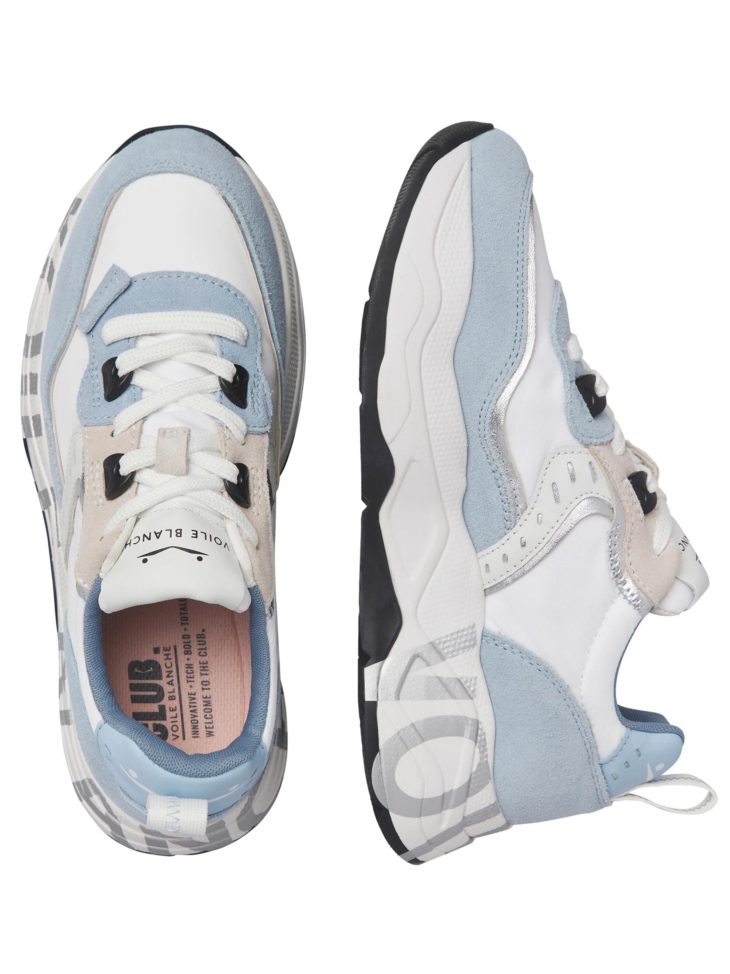 Voile blanche Lace-up shoe 'CLUB105.' in Blue