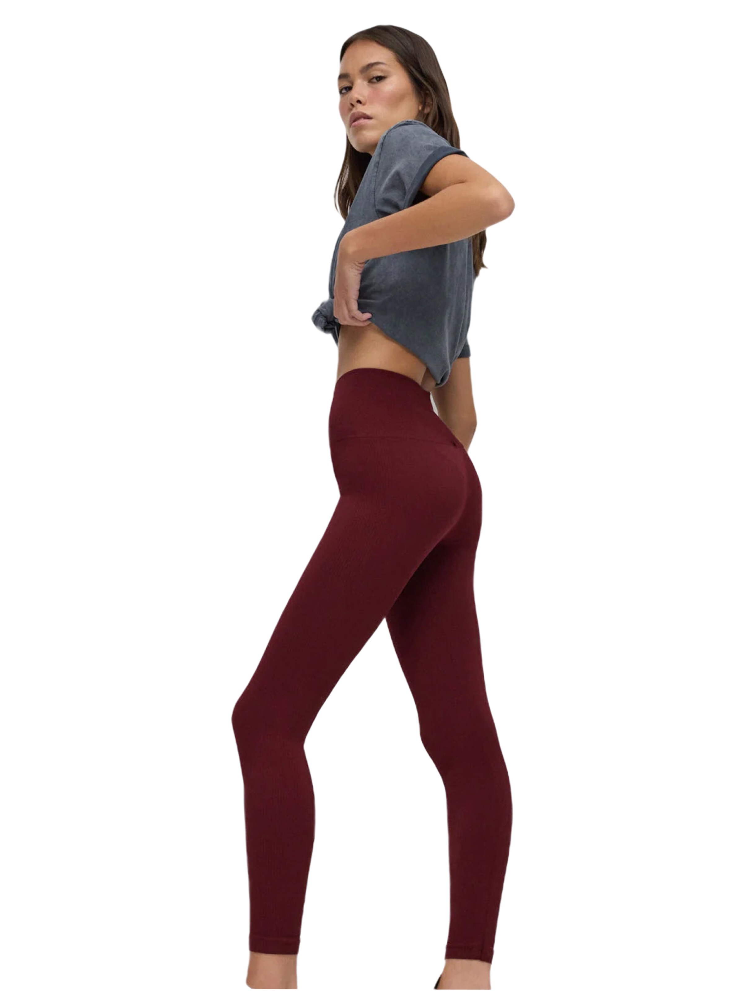 No Matter What Skinny Leggings in Rot