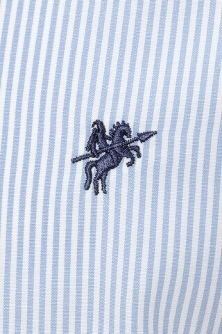 DENIM CULTURE Regular fit Button Up Shirt 'DEXTER' in Blue
