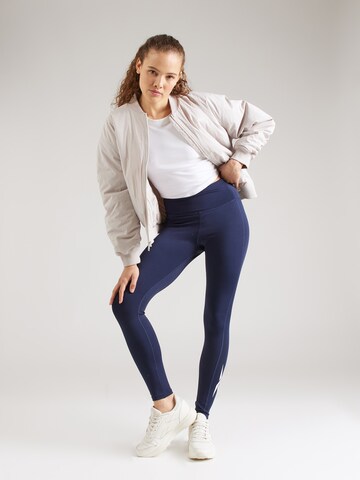 Reebok Skinny Workout Pants 'ID TRAIN' in Blue