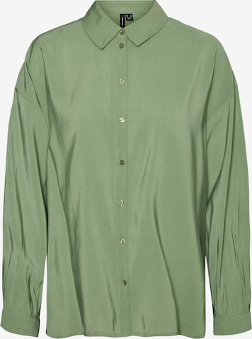 VERO MODA Blouse 'Bell' in Green: front