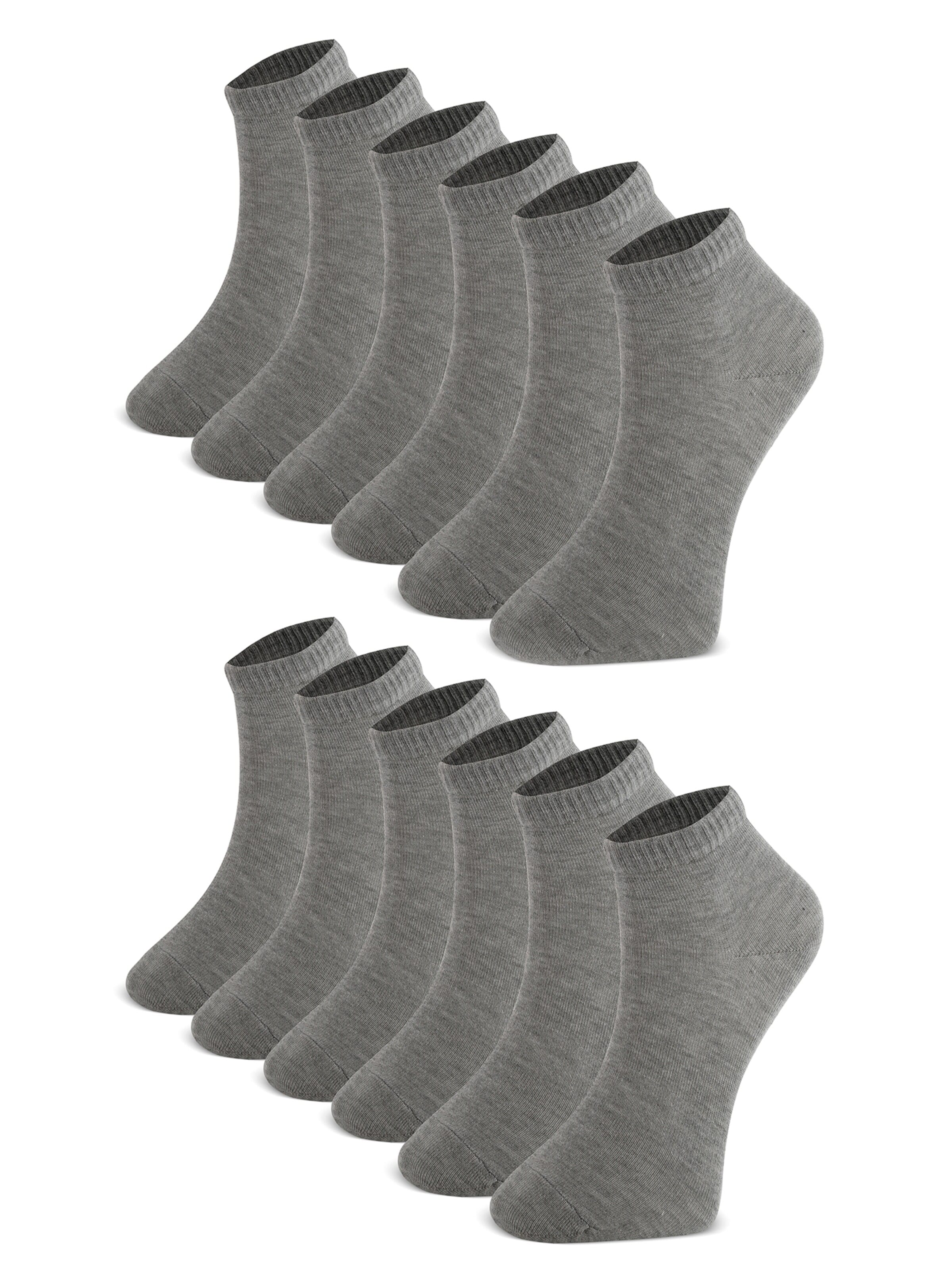 Crea Socks Avokassukat värissä harmaa: etupuoli