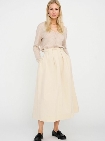 Jupe ' PD-Allie ' Ivy Copenhagen en beige : devant