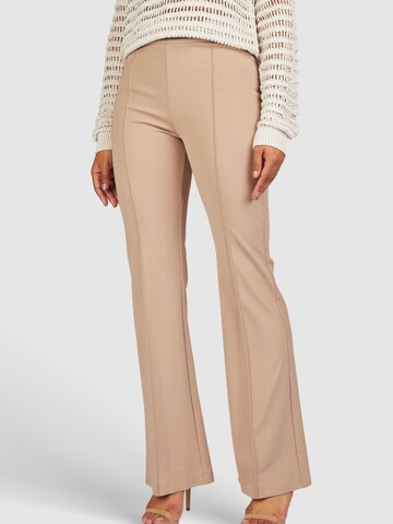 MARC AUREL Regular Pants in Beige: front