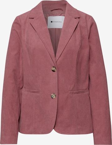 STREET ONE Blazer in Pink: front