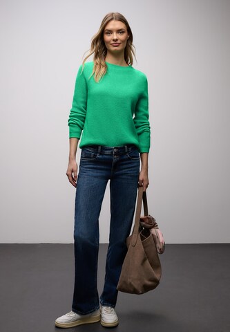 STREET ONE Pullover in Grün