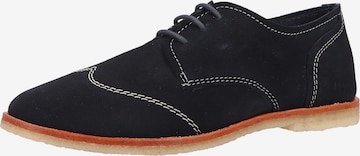 Kickers Lace-Up Shoes in Blue: front