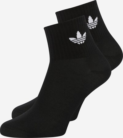 ADIDAS ORIGINALS Socks in Black / White, Item view