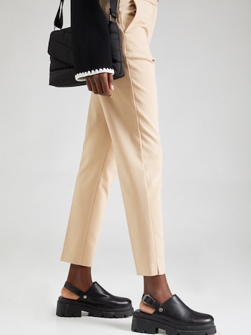 Regular Pantalon à plis OVS en beige