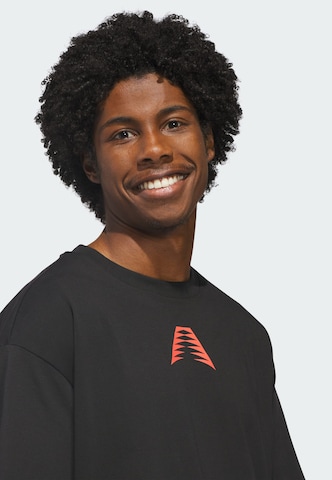 ADIDAS PERFORMANCE Funktionsshirt 'Anthony Edwards Believe That' in Schwarz