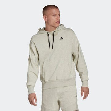 Sweat de sport ADIDAS SPORTSWEAR en beige : devant