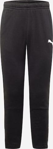 Tapered Pantaloni sport de la PUMA pe negru: față