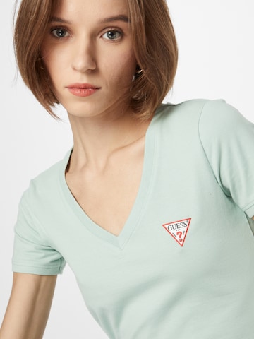 Tricou de la GUESS pe verde