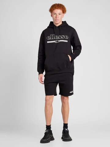 ELLESSE Sweatshirt 'Markab' in Schwarz