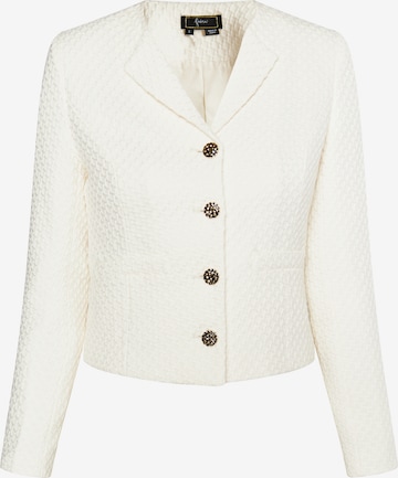 faina Blazer in White: front