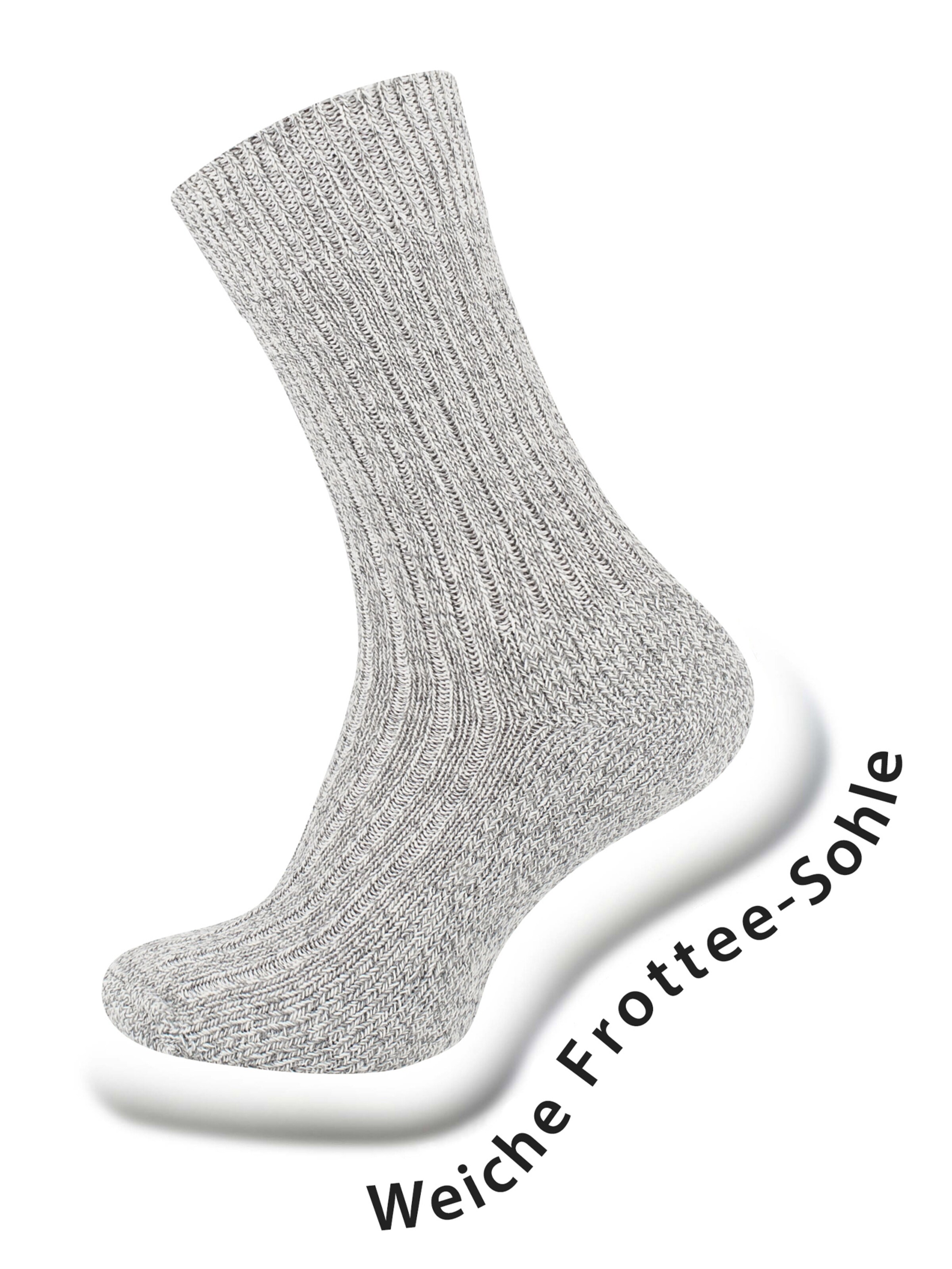 Calzino di Cotton Prime in grigio