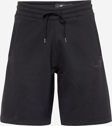 HOLLISTER Spodnie w kolorze czarny: przód