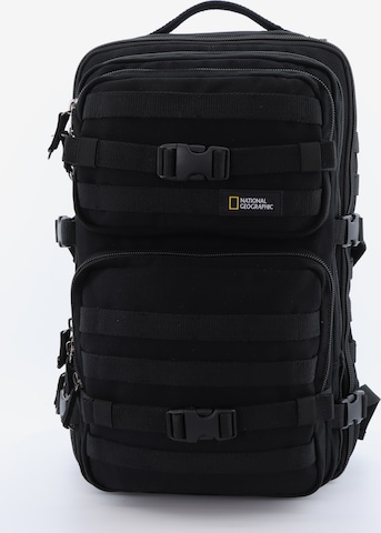 National Geographic Backpack 'Rocket' in Black: front