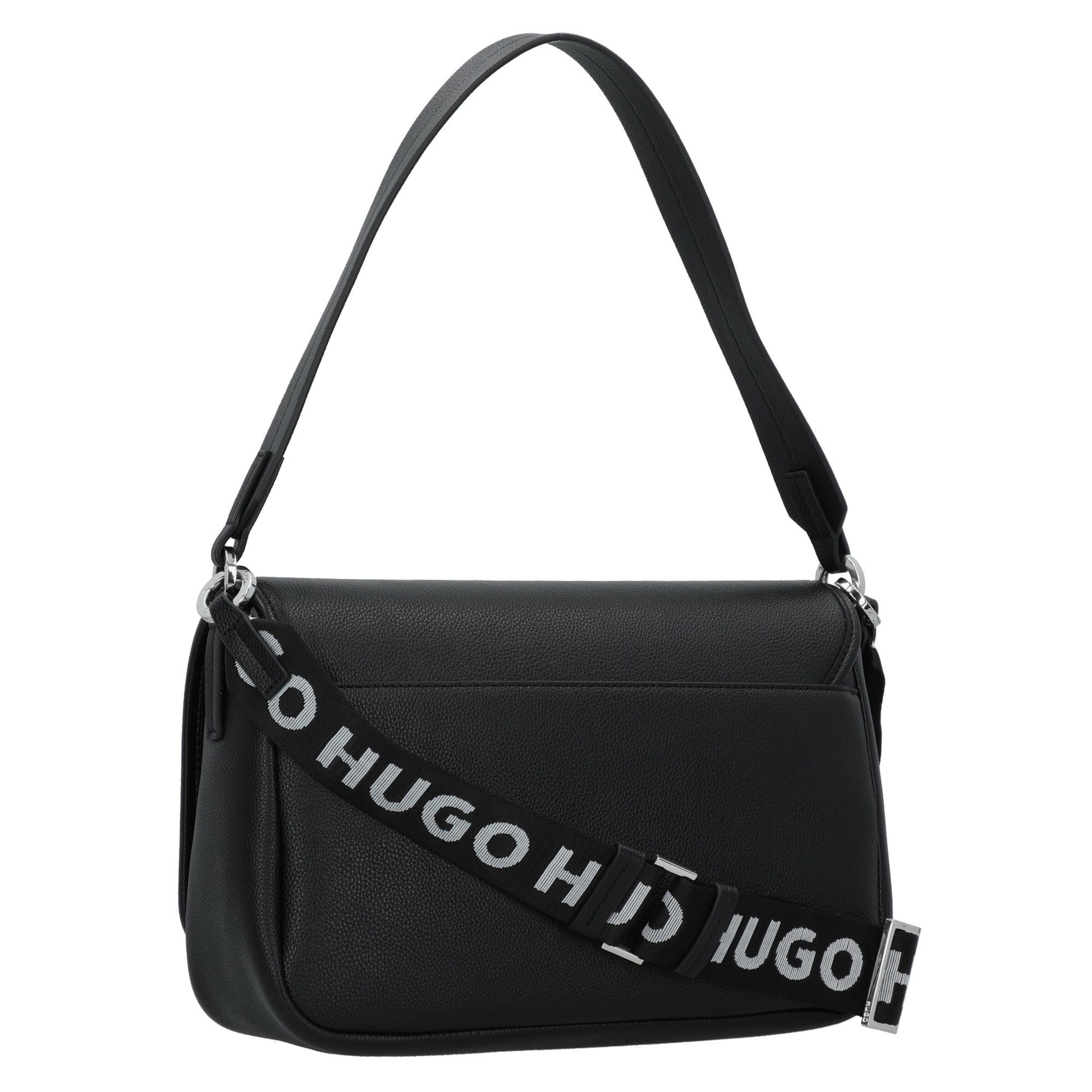HUGO Shoulder Bag 'Bel' in Black: front