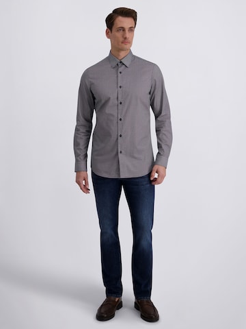 PIERRE CARDIN Slim fit Business shirt in Blue