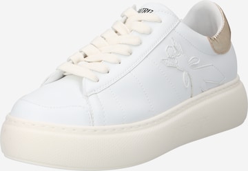 Baskets basses PATRIZIA PEPE en blanc : devant