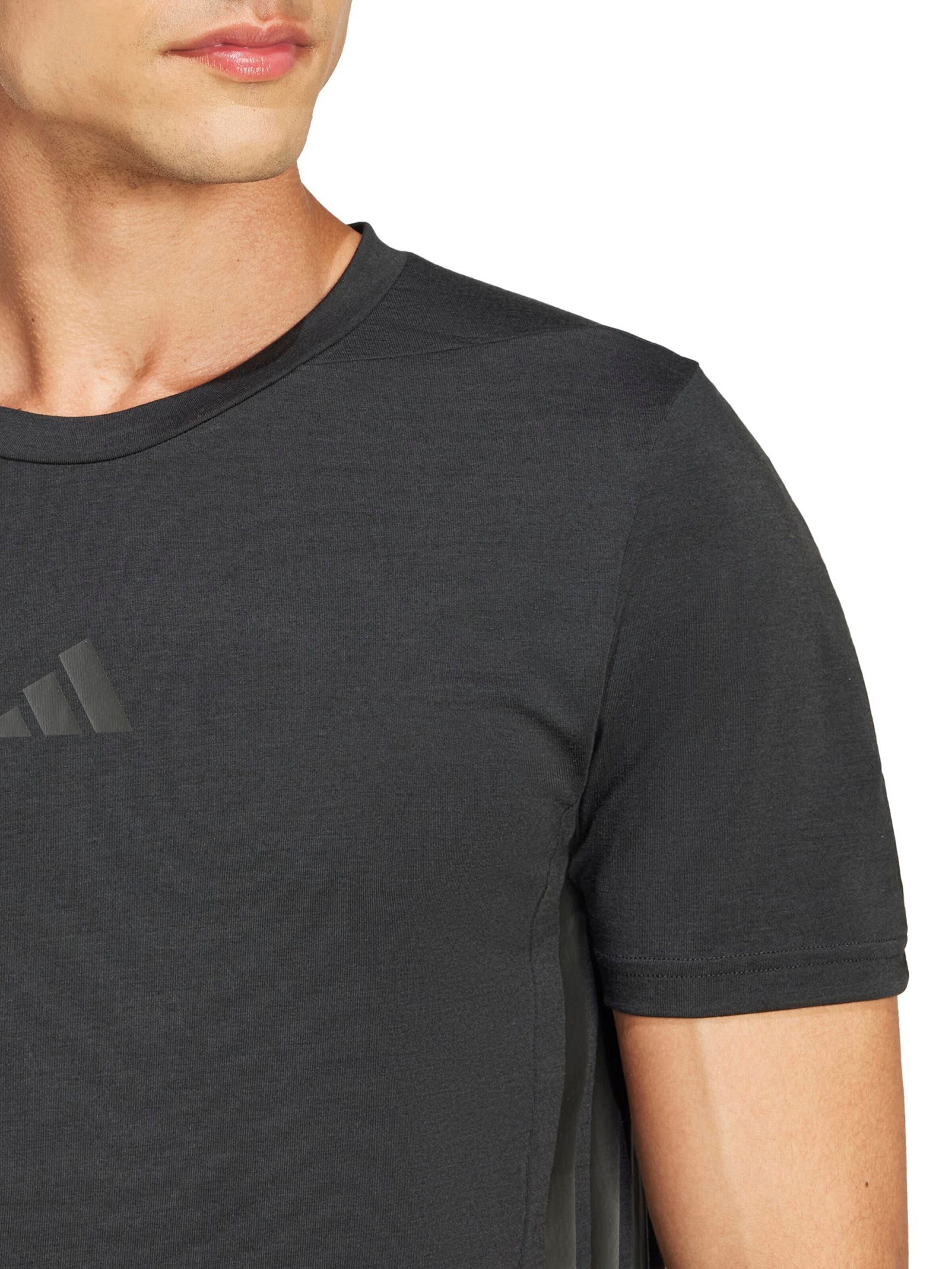 ADIDAS PERFORMANCE Performance Shirt 'D4T' in Black